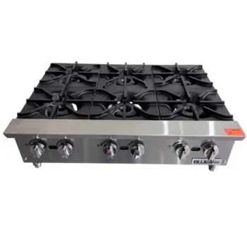ESTUFA DE MESA 36" – BLUE FIRE 6 QUEMADORES